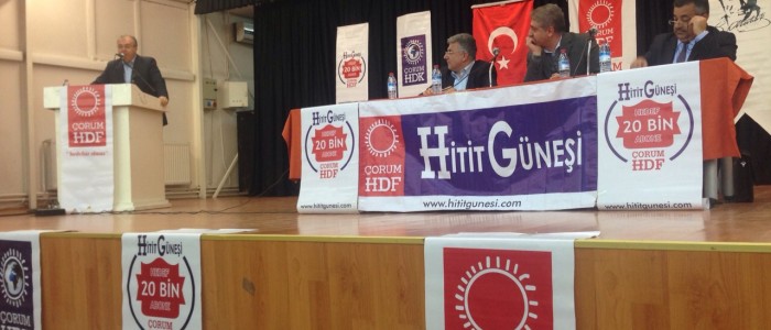 Ercan Çuhadar Çorum Hitit Dernekleri Federasyonu Toplantısına Katıldı